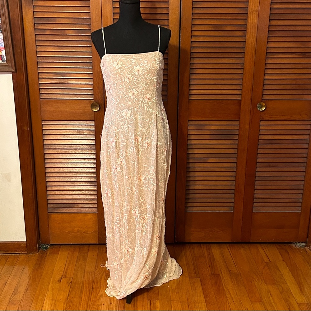 Gown + matching jacket, French collection - Picture 1 of 16